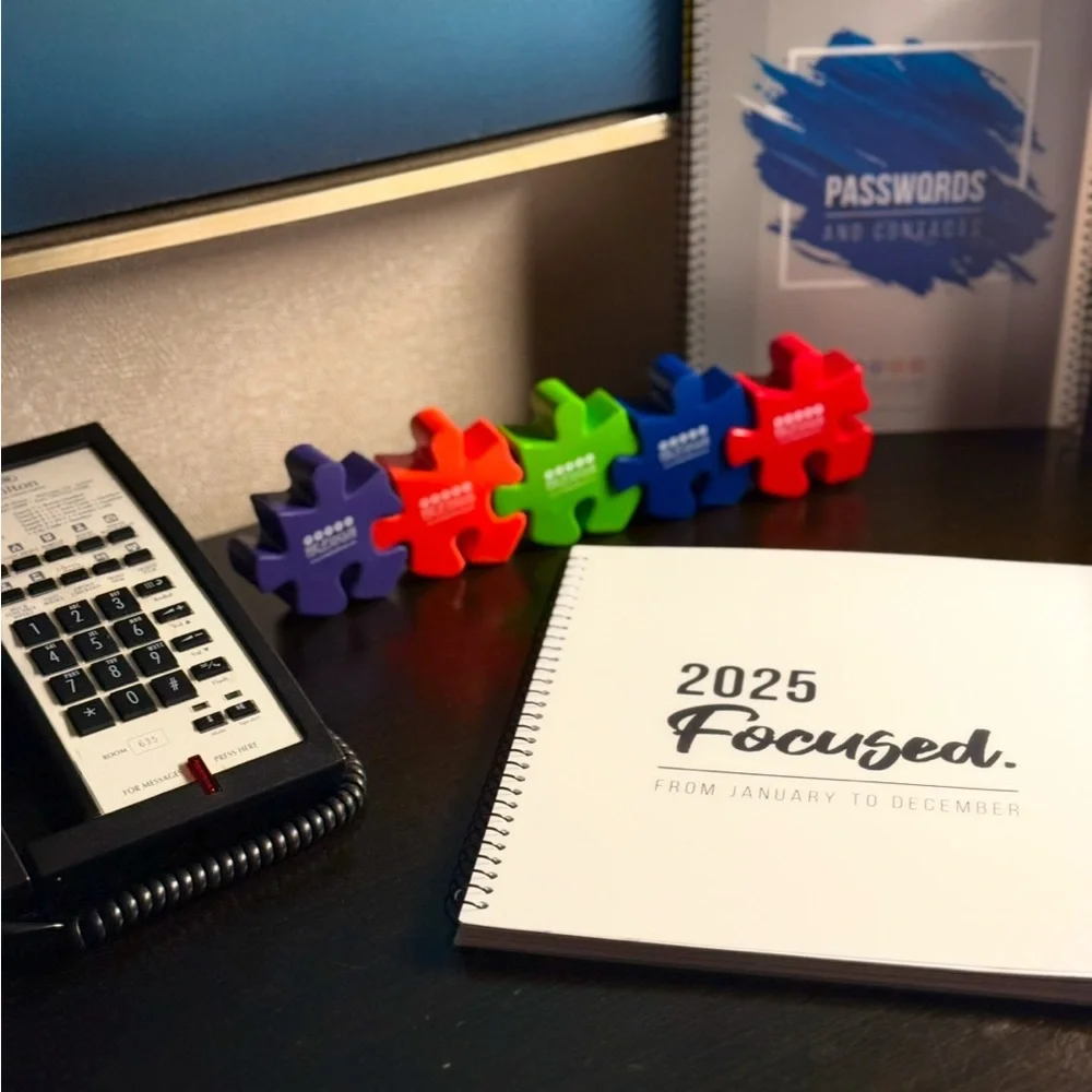 New 2025 Annual Calendar-white or black - bold dates w/ todo lists between mths…